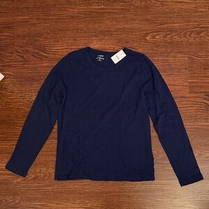 J.Crew Girlfriend Tee Navy Blue